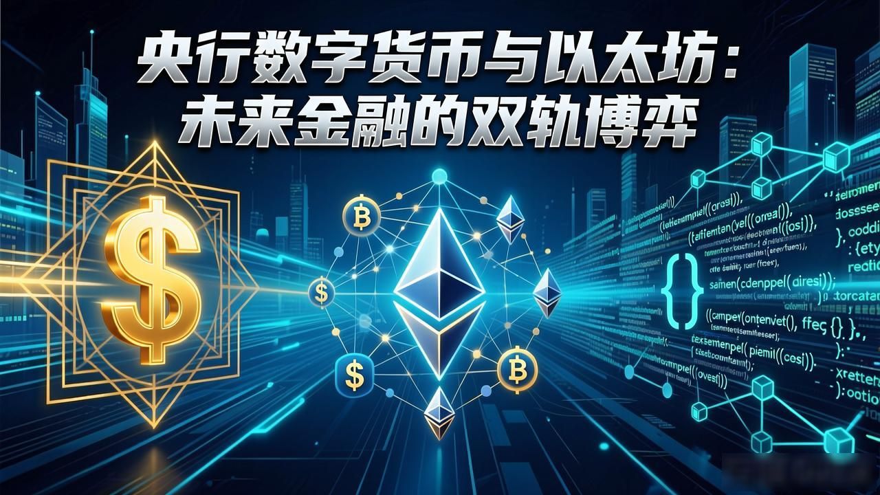 央行数字货币与以太坊：未来金融的双轨博弈