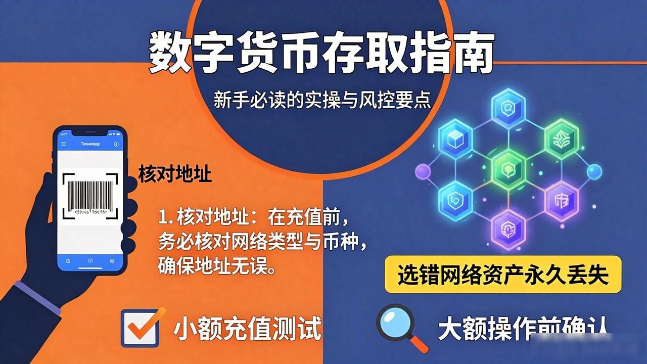 数字货币存取指南：新手必读的实操与风控要点