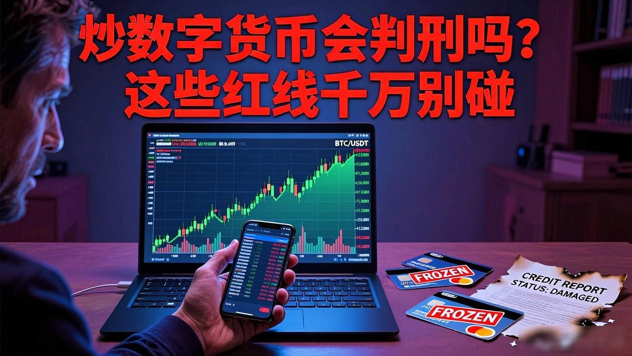 炒数字货币会判刑吗？这些红线千万别碰