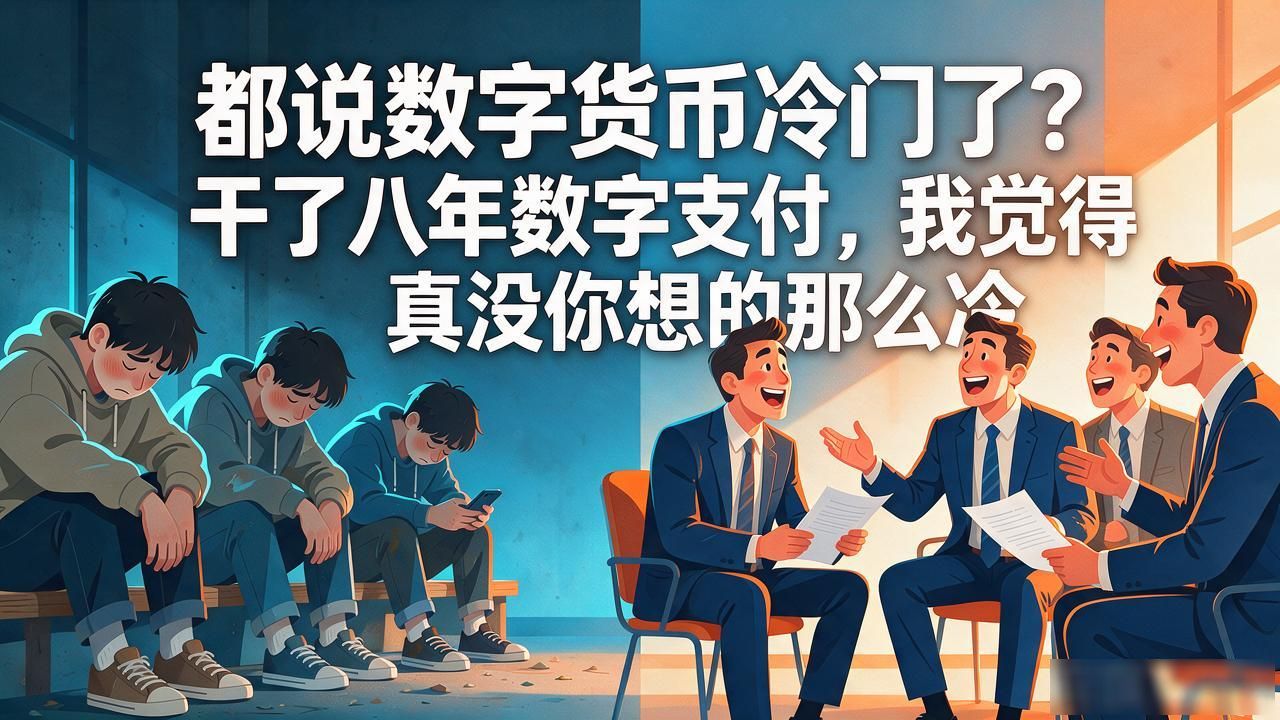 都说数字货币冷门了？干了八年数字支付，我觉得真没你想的那么冷