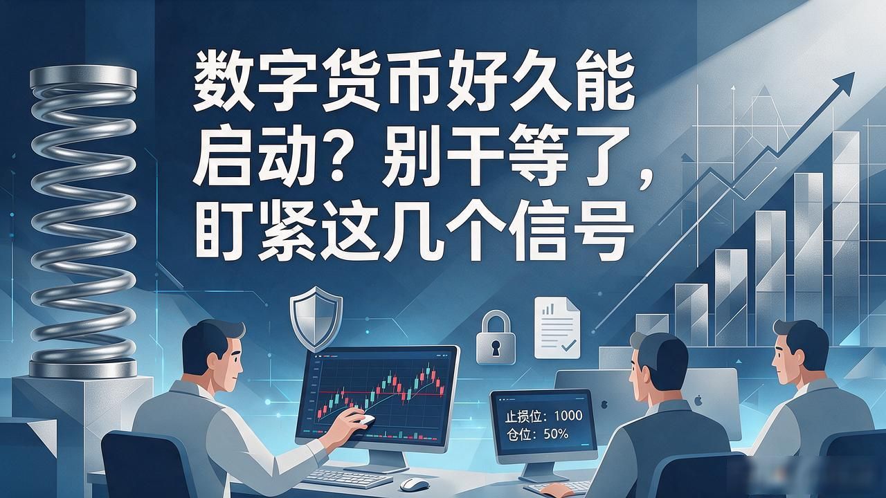 数字货币好久能启动？别干等了，盯紧这几个信号