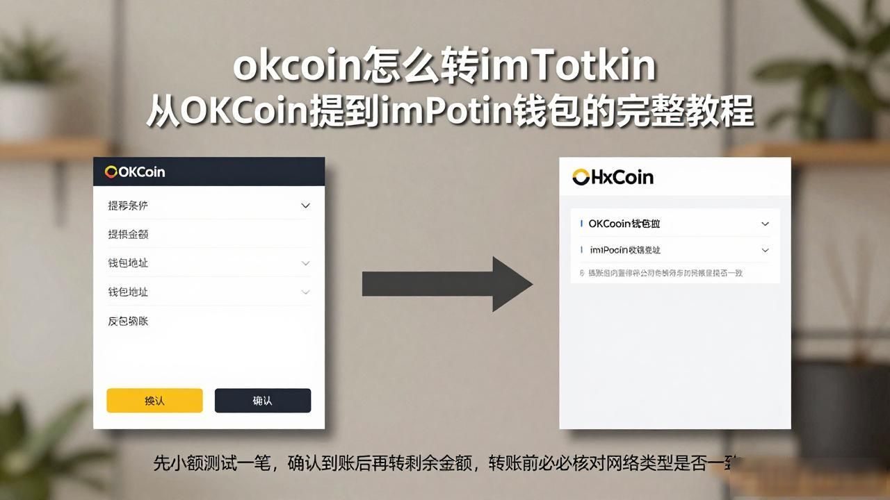 okcoin怎么转imToken 从OKCoin提到imToken钱包的完整教程