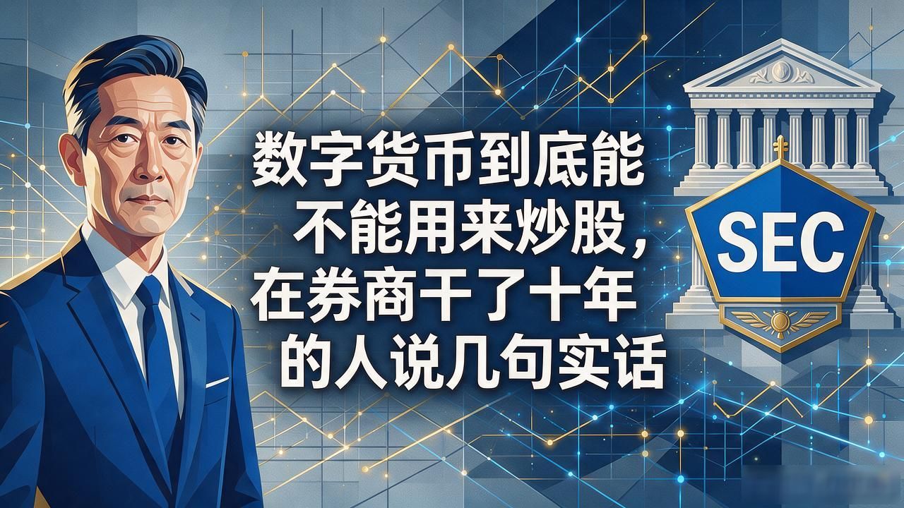 数字货币到底能不能用来炒股，在券商干了十年的人说几句实话