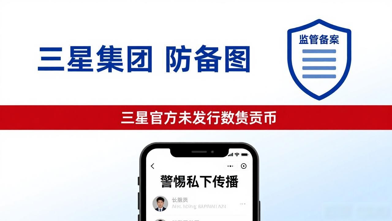 三星官方并未发行任何数字货币