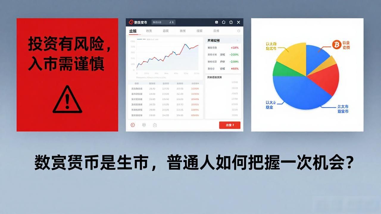 数字货币是牛市，普通人如何把握这次机会？