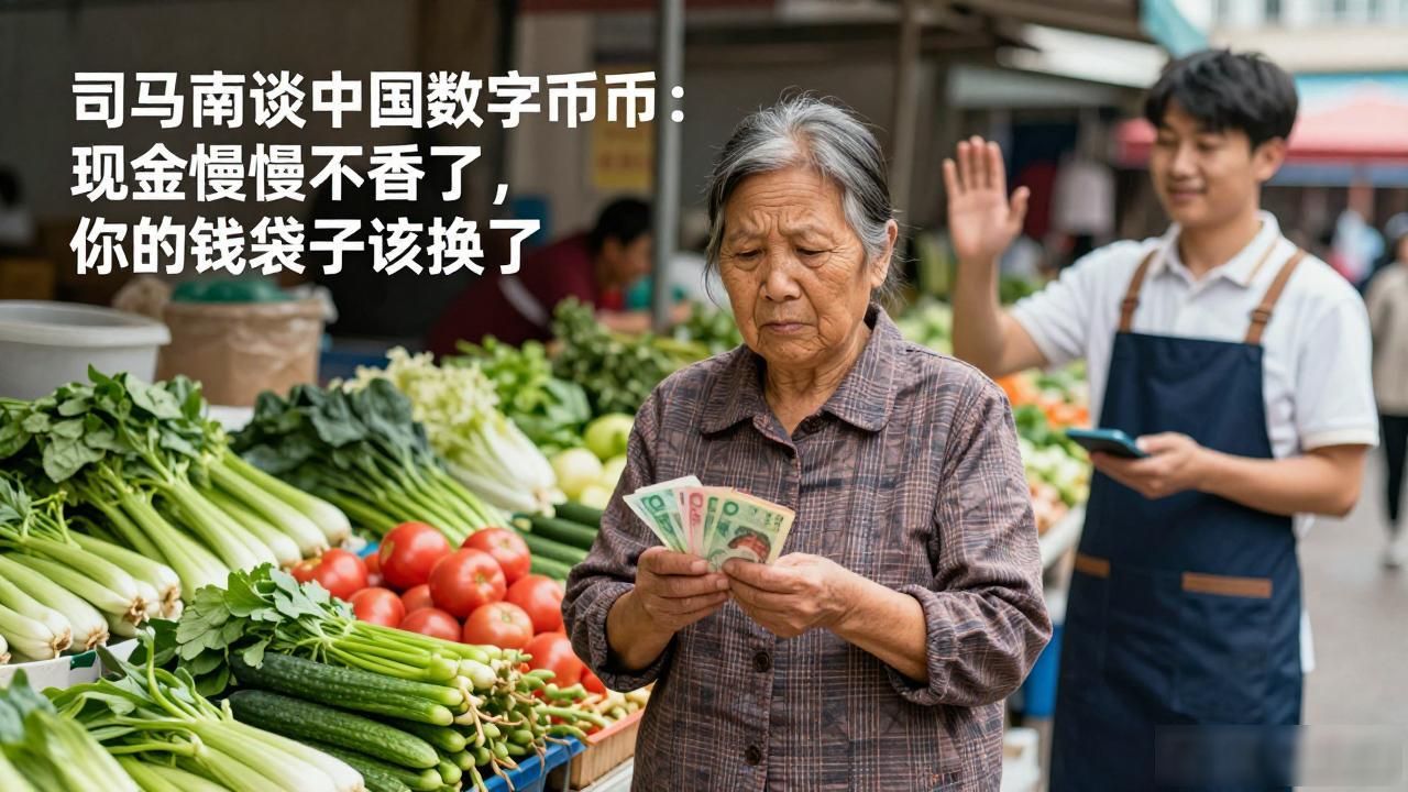 司马南谈中国数字货币：现金慢慢不香了，你的钱袋子该换了