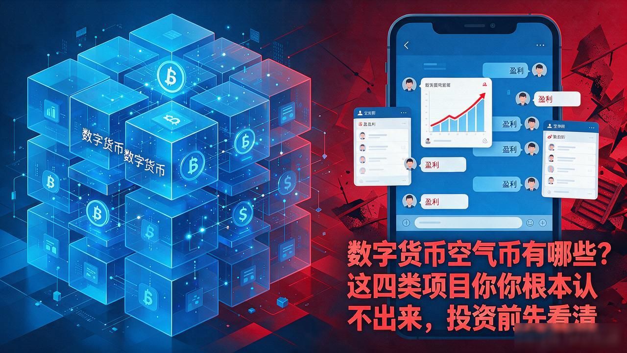 数字货币空气币有哪些？这四类项目你根本认不出来，投资前先看清