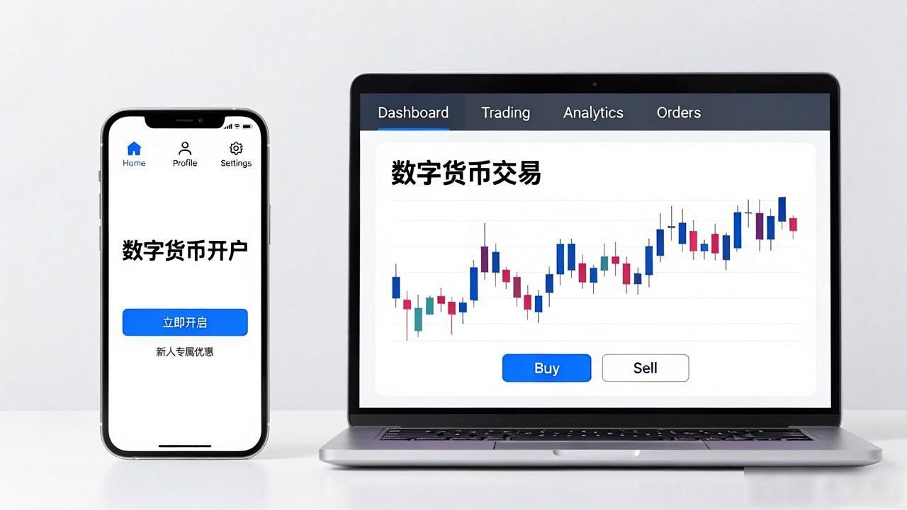 数字货币如何使用？新手从开户到交易全指南