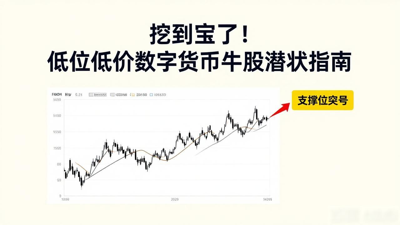 挖到宝了！低位低价数字货币牛股潜伏指南