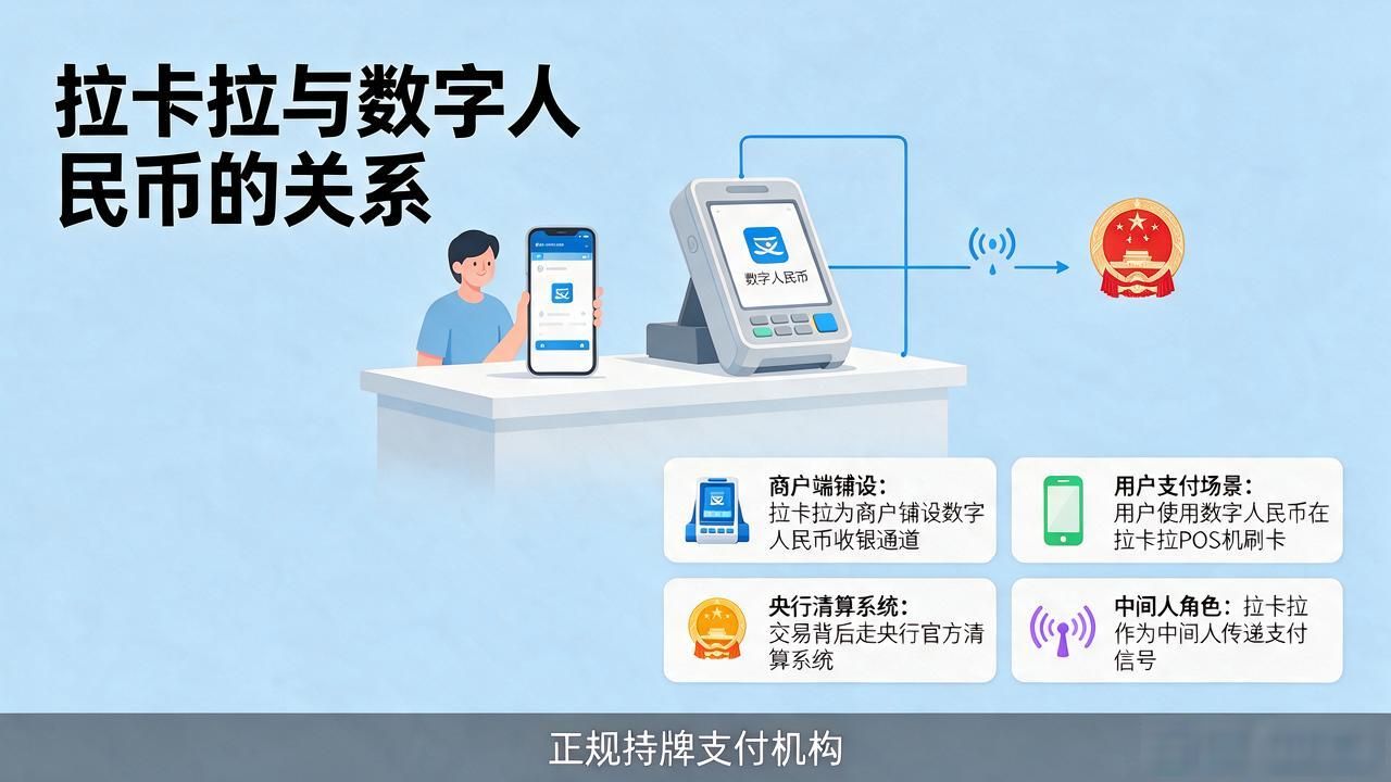 拉卡拉是不是数字货币_拉卡拉不是数字货币_拉卡拉数字人民币推广