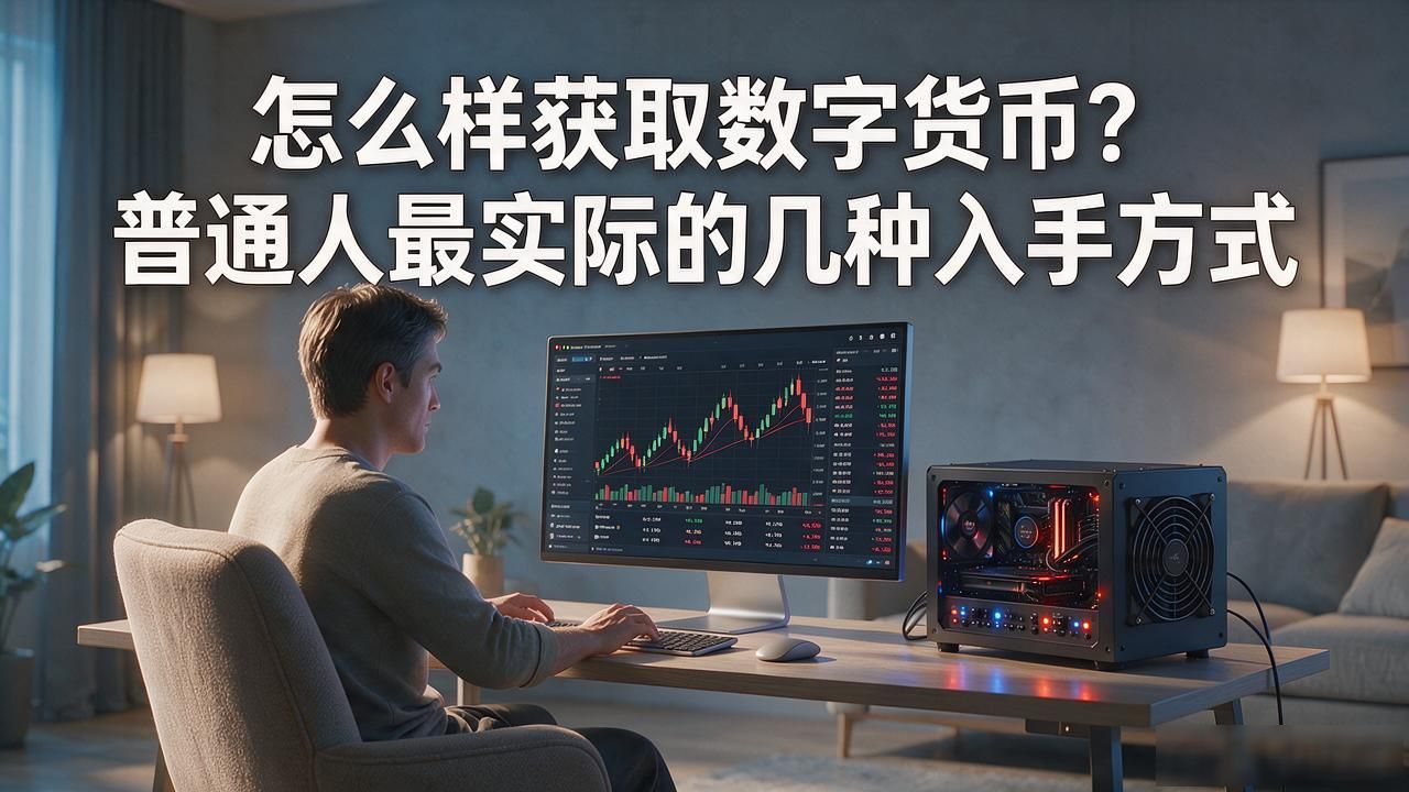 怎么样获取数字货币？普通人最实际的几种入手方式