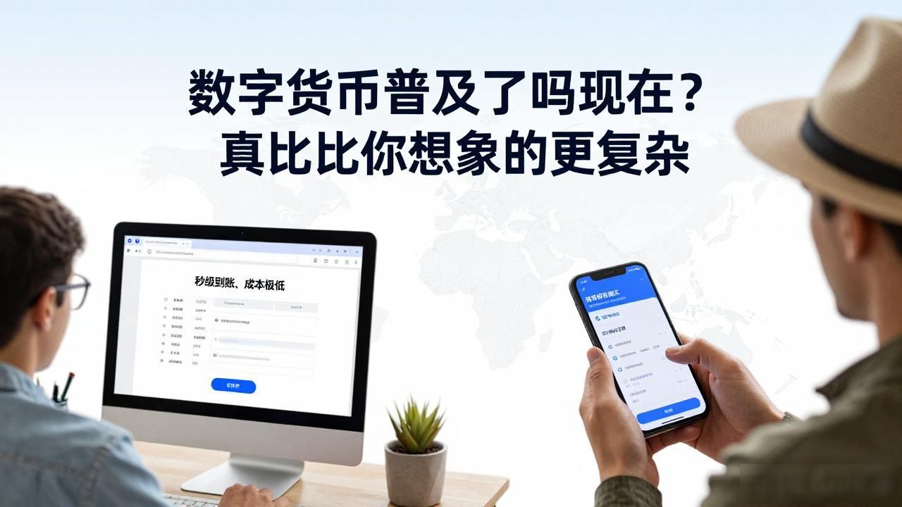 数字货币普及了吗现在？真相比你想象的更复杂
