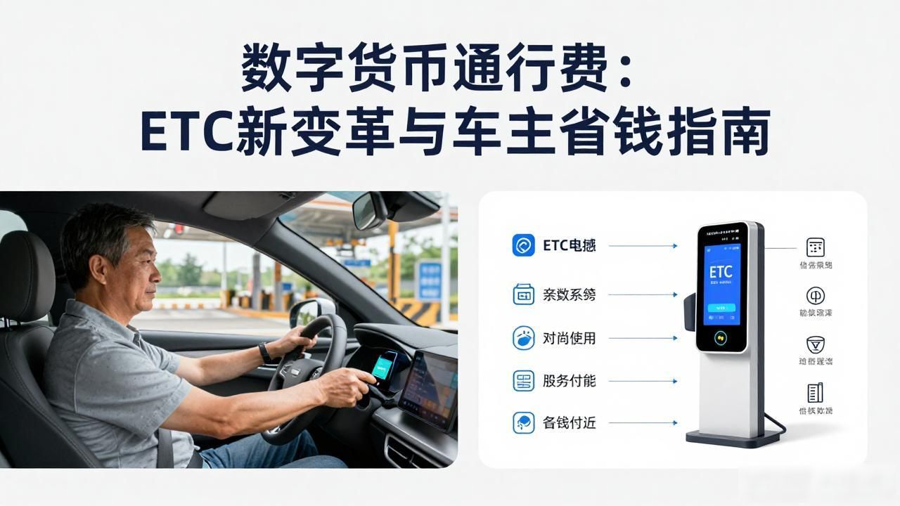 数字货币通行费：ETC新变革与车主省钱指南