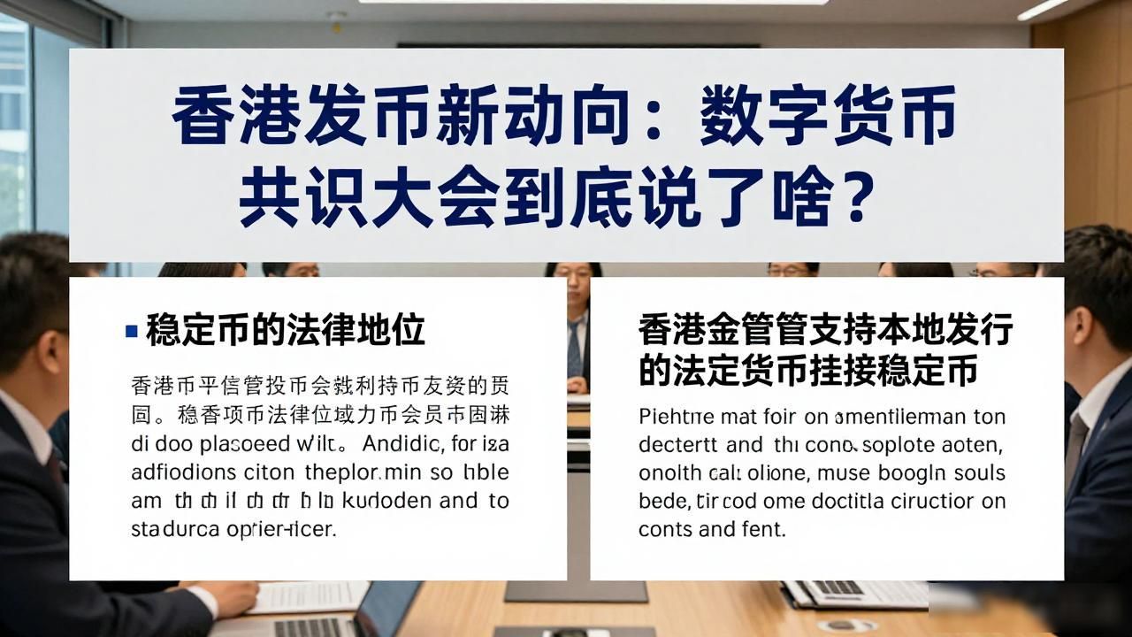 香港发币新动向：数字货币共识大会到底说了啥？