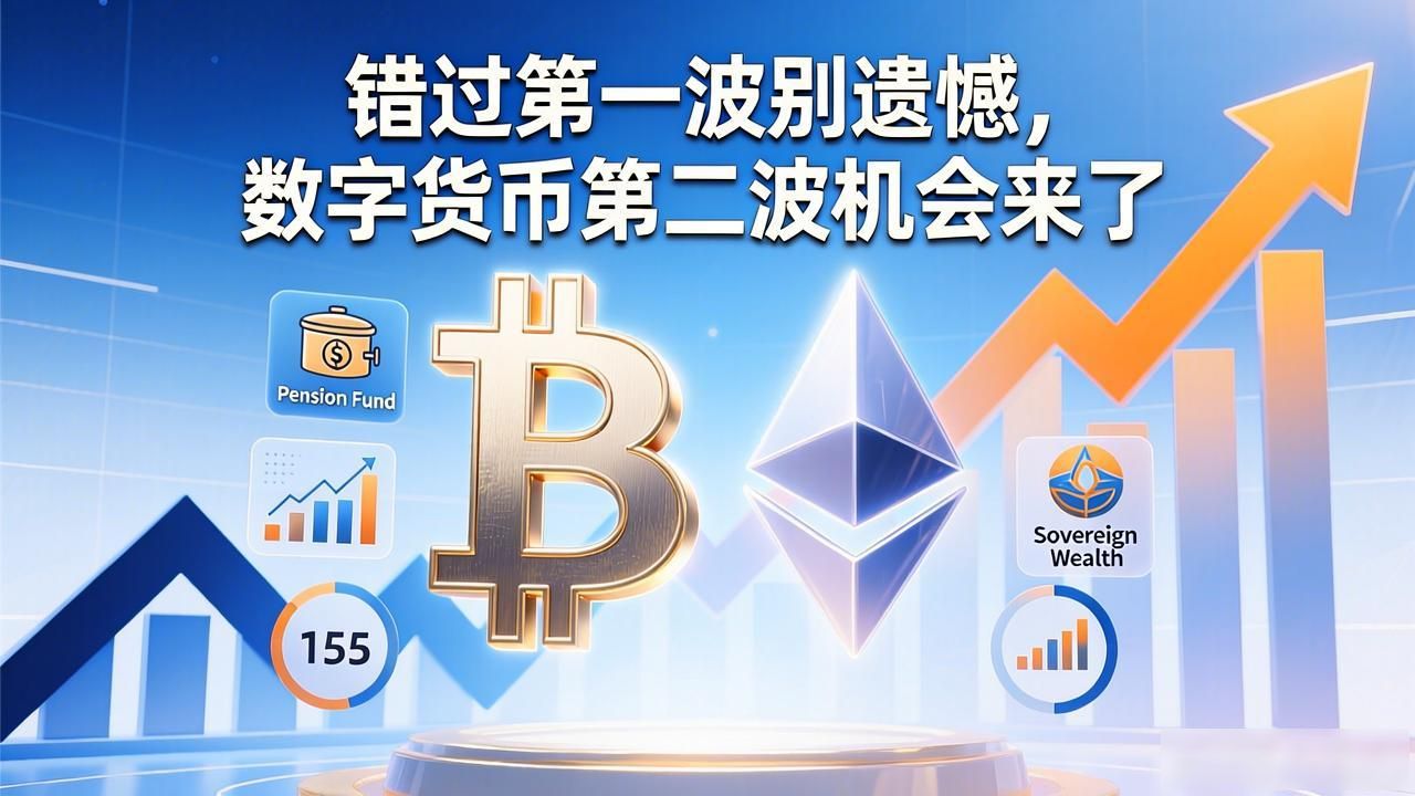 错过第一波别遗憾，数字货币第二波机会来了