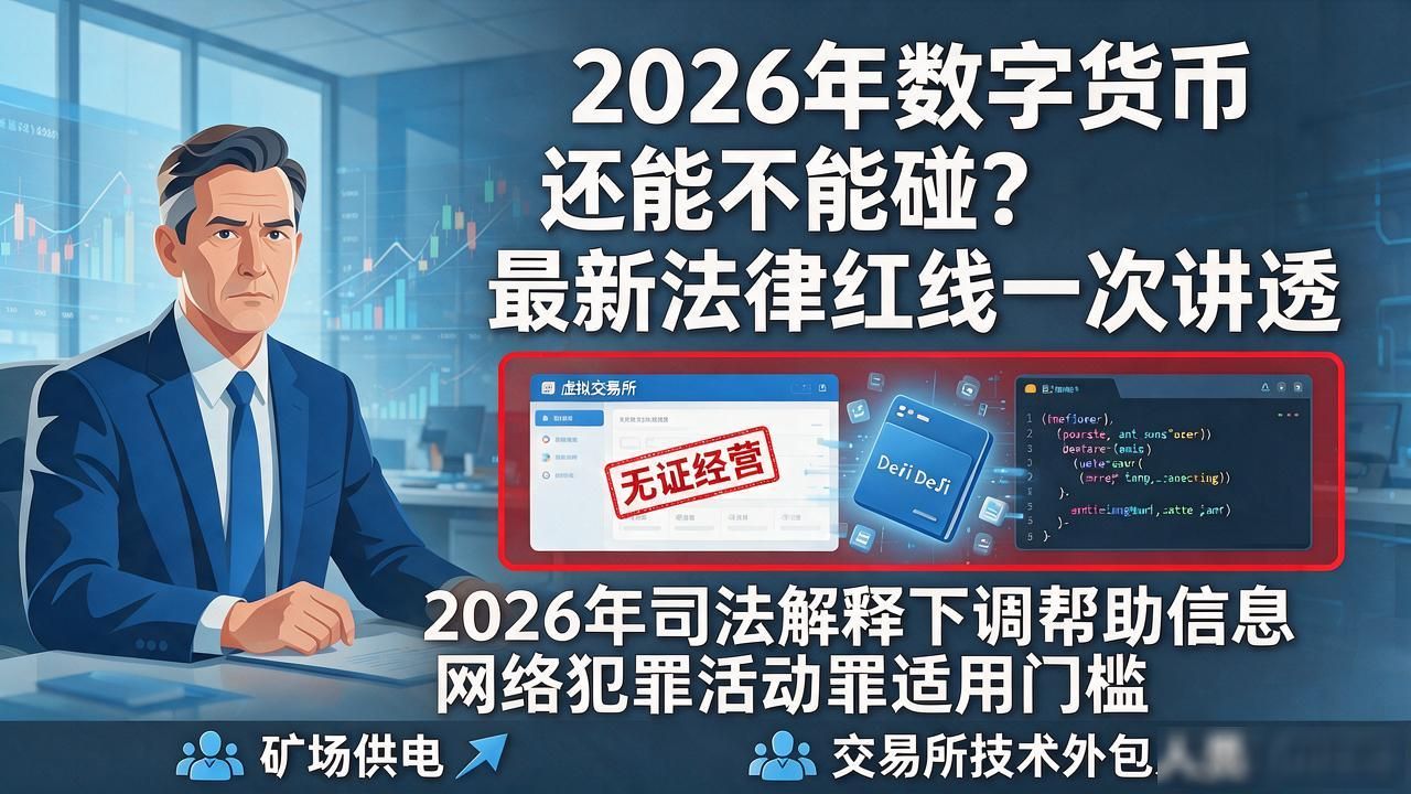 数字货币最新法律解读_境内平台交易币计价支付犯法_持有境外合规数字资产不犯罪