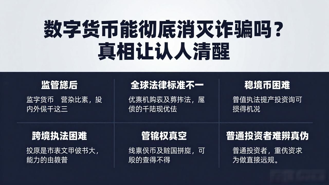 数字货币能彻底消灭诈骗吗？真相让人清醒