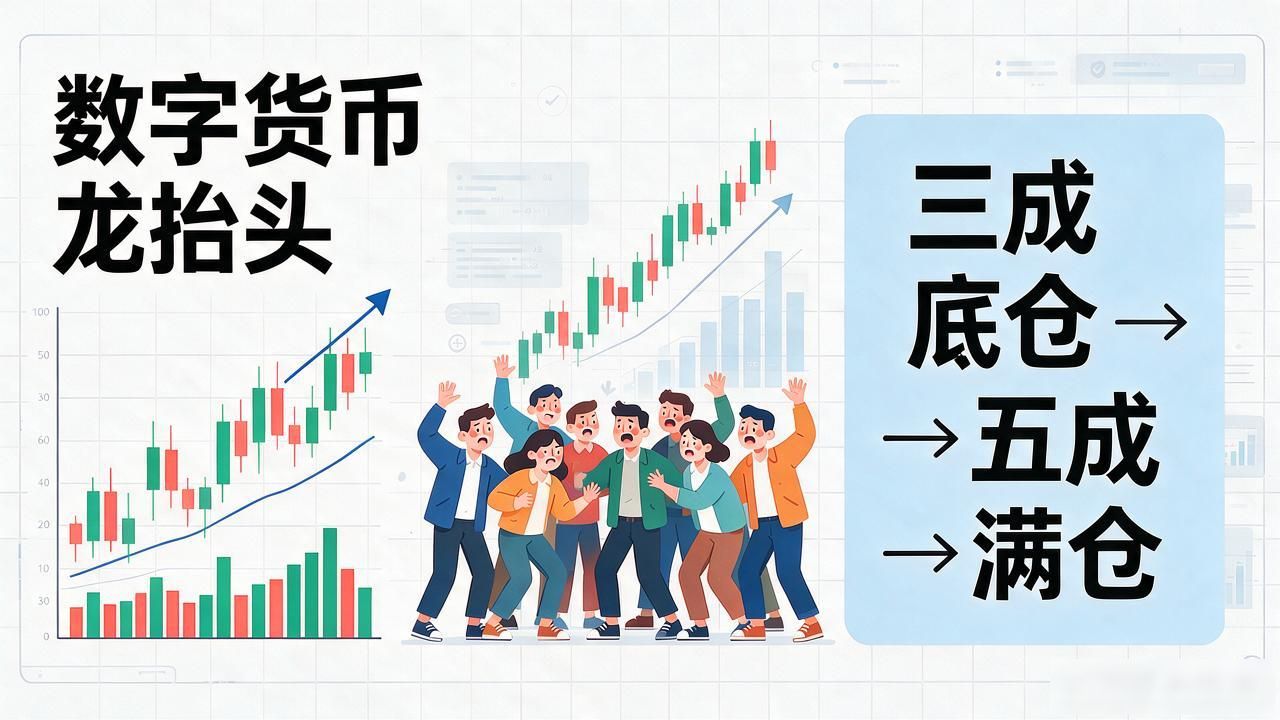 数字货币龙抬头行情来了，普通人怎么判断入场时机才不站岗