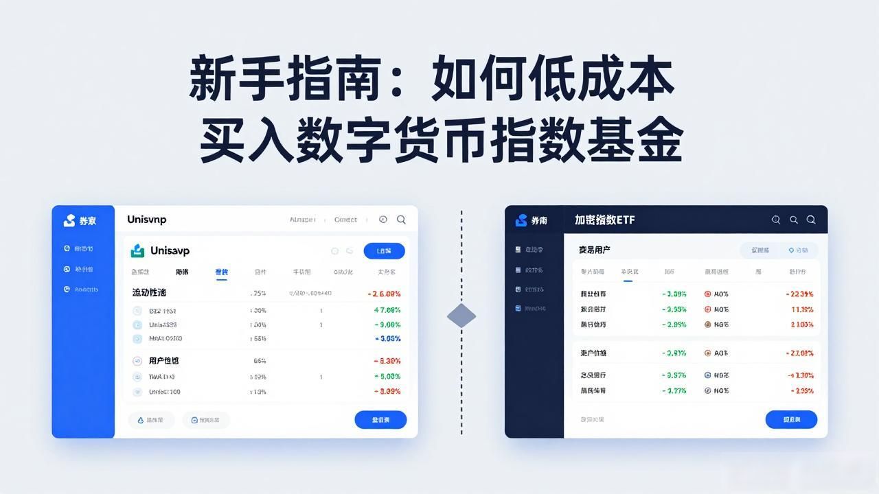 新手指南：如何低成本买入数字货币指数基金