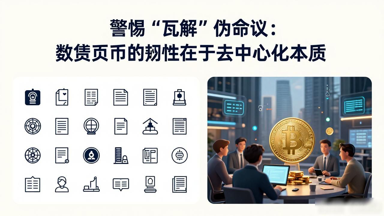 警惕“瓦解”伪命题：数字货币的韧性在于去中心化本质