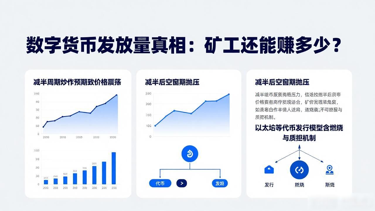 数字货币发放量真相：矿工还能赚多少？