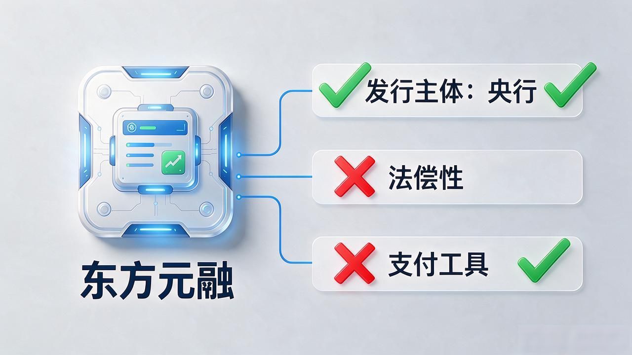 东方元融到底是啥？跟数字货币、数字人民币有啥区别，普通人别搞混了