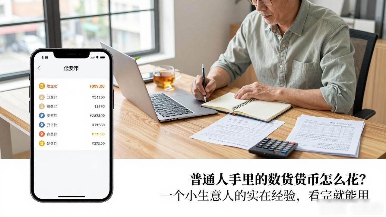 普通人手里的数字货币怎么花？一个小生意人的实在经验，看完就能用