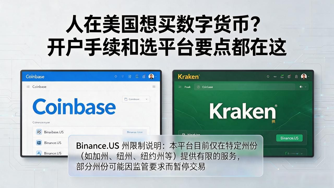 人在美国想买数字货币？开户手续和选平台要点都在这