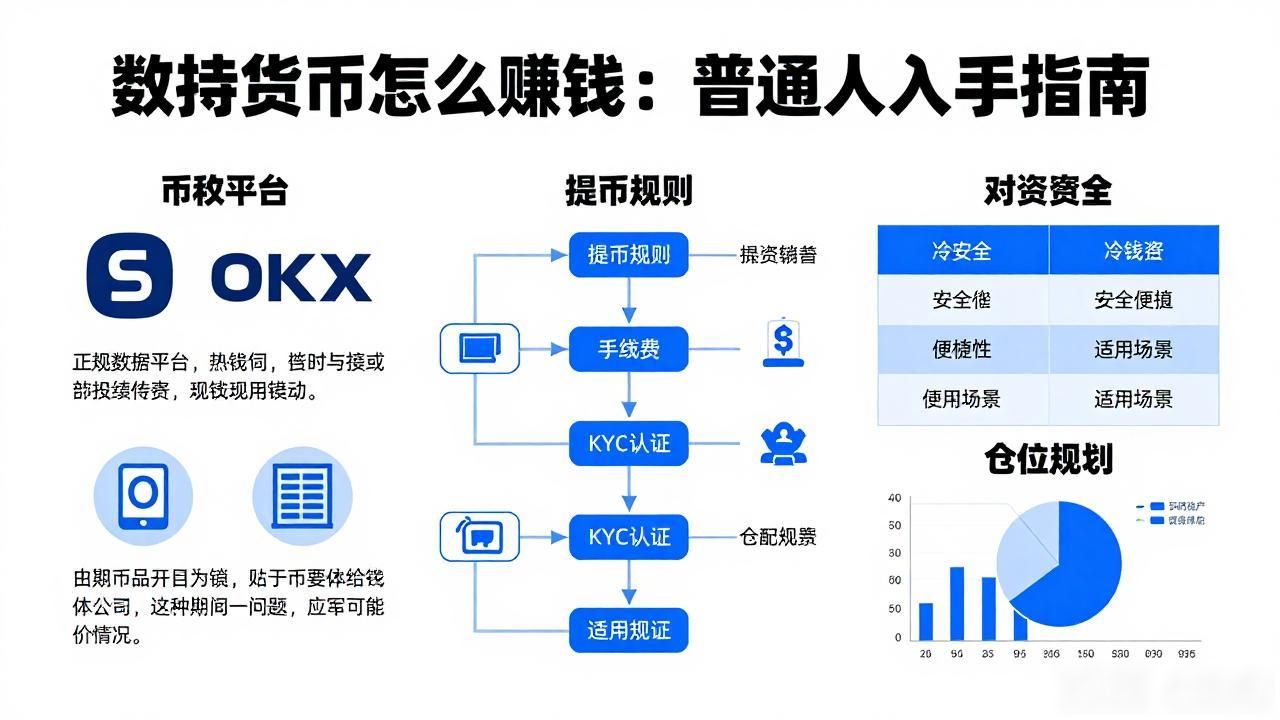 数字货币怎么赚钱：普通人入手指南