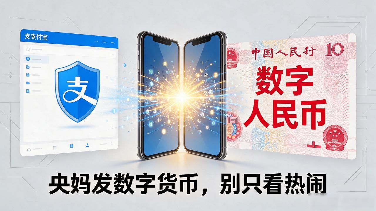 央妈发数字货币，别只看热闹：你的现金、转账、消费全要变