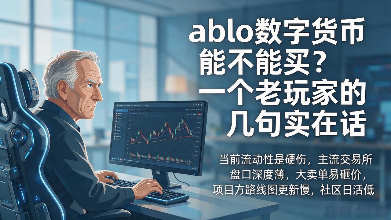 ablo数字货币能不能买？一个老玩家的几句实在话