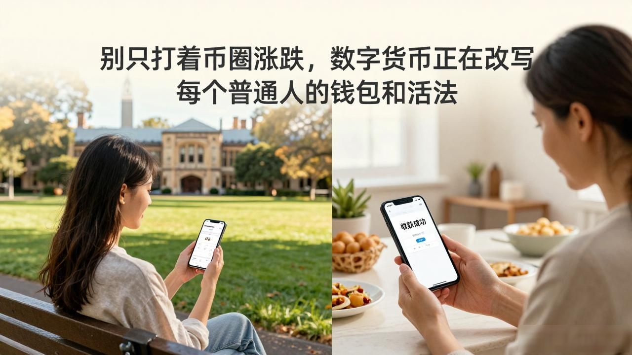 别只盯着币圈涨跌，数字货币正在改写每个普通人的钱包和活法