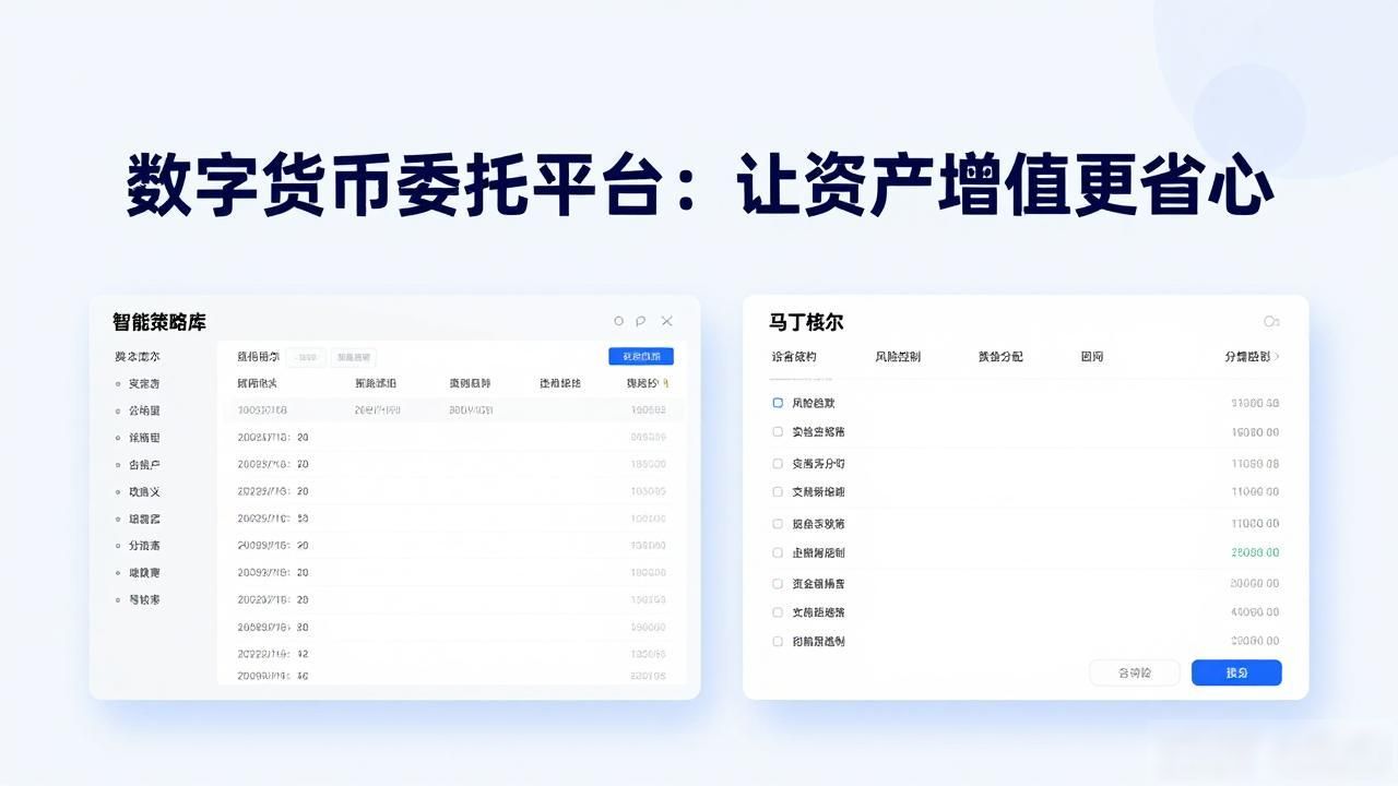 数字货币委托平台：让资产增值更省心