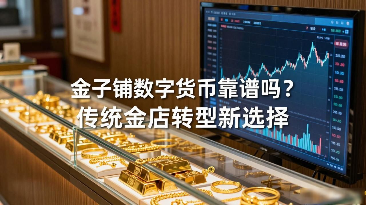 金子铺数字货币靠谱吗？传统金店转型新选择