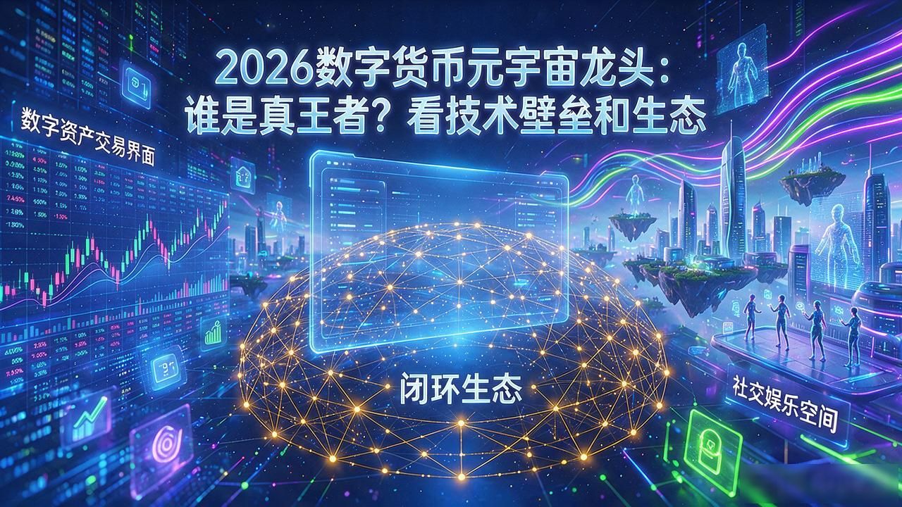 2026数字货币元宇宙龙头：谁是真王者？看技术壁垒和生态