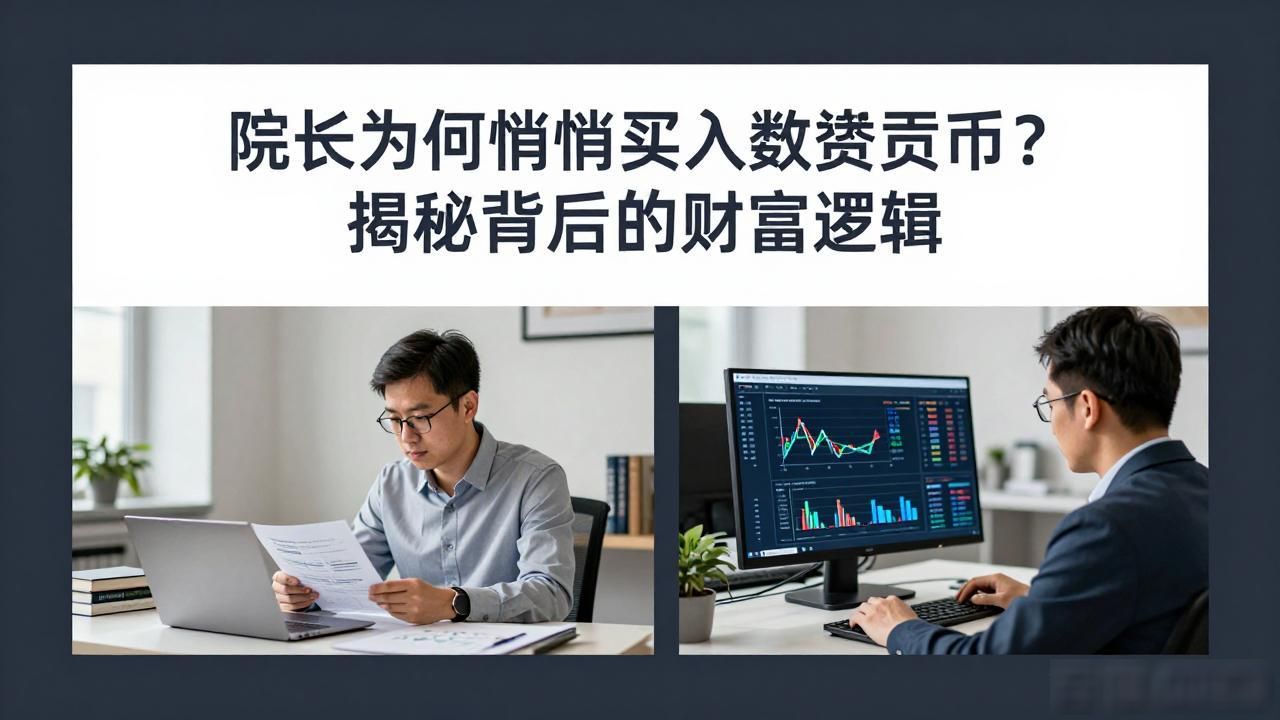 院长为何悄悄买入数字货币？揭秘背后的财富逻辑