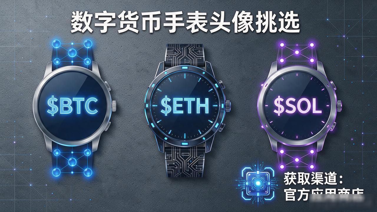 数字货币手表头像图片怎么挑？几类风格和获取渠道一篇讲清