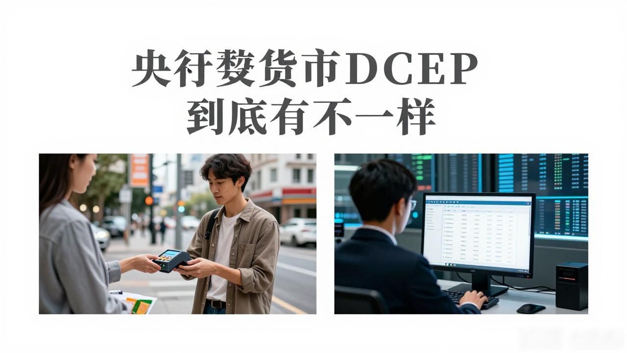 央行数字货币DCEP到底有啥不一样