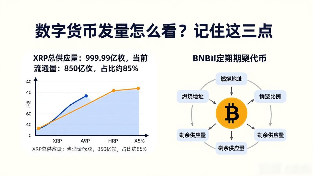 数字货币发行量怎么看？记住这三点