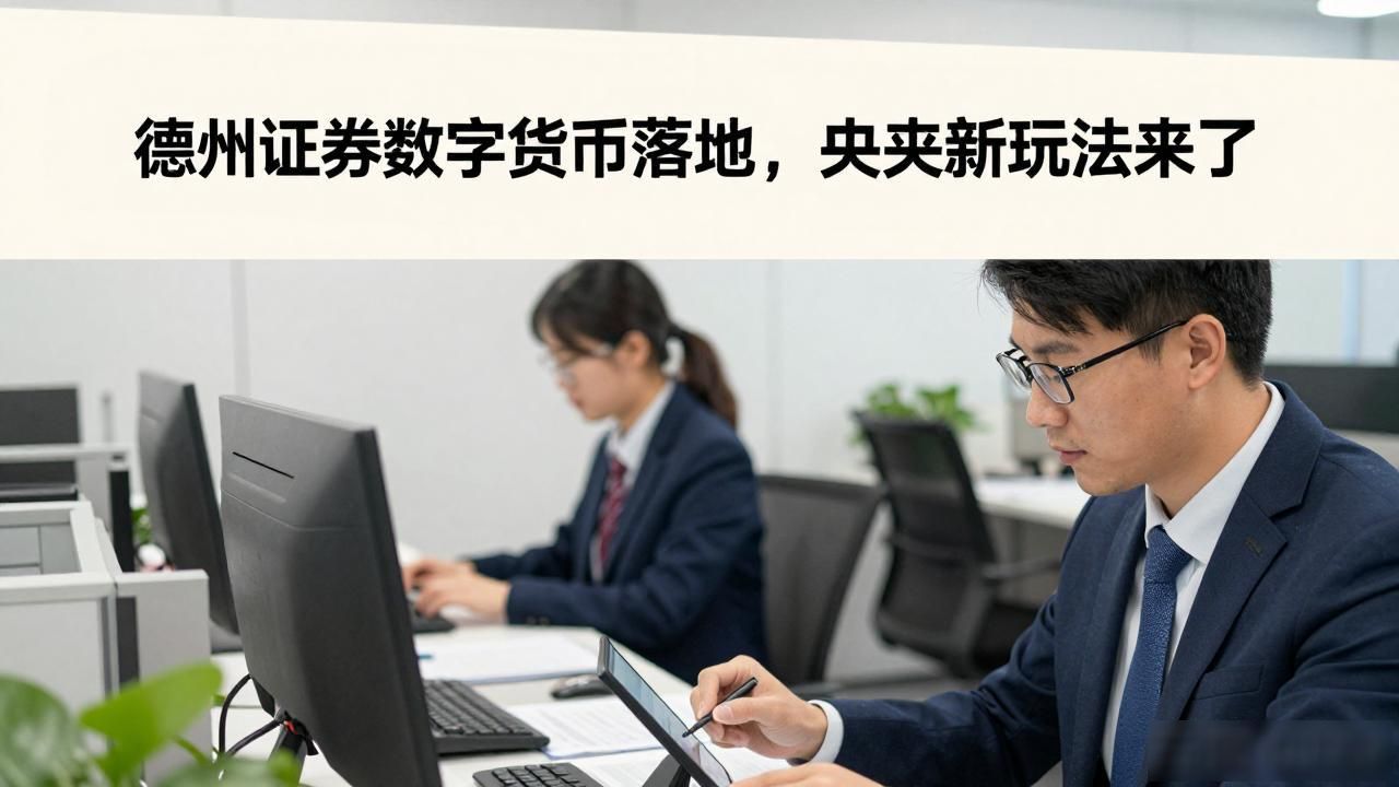 德州证券数字货币落地，央行新玩法来了