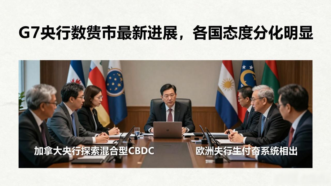G7央行数字货币最新进展，各国态度分化明显