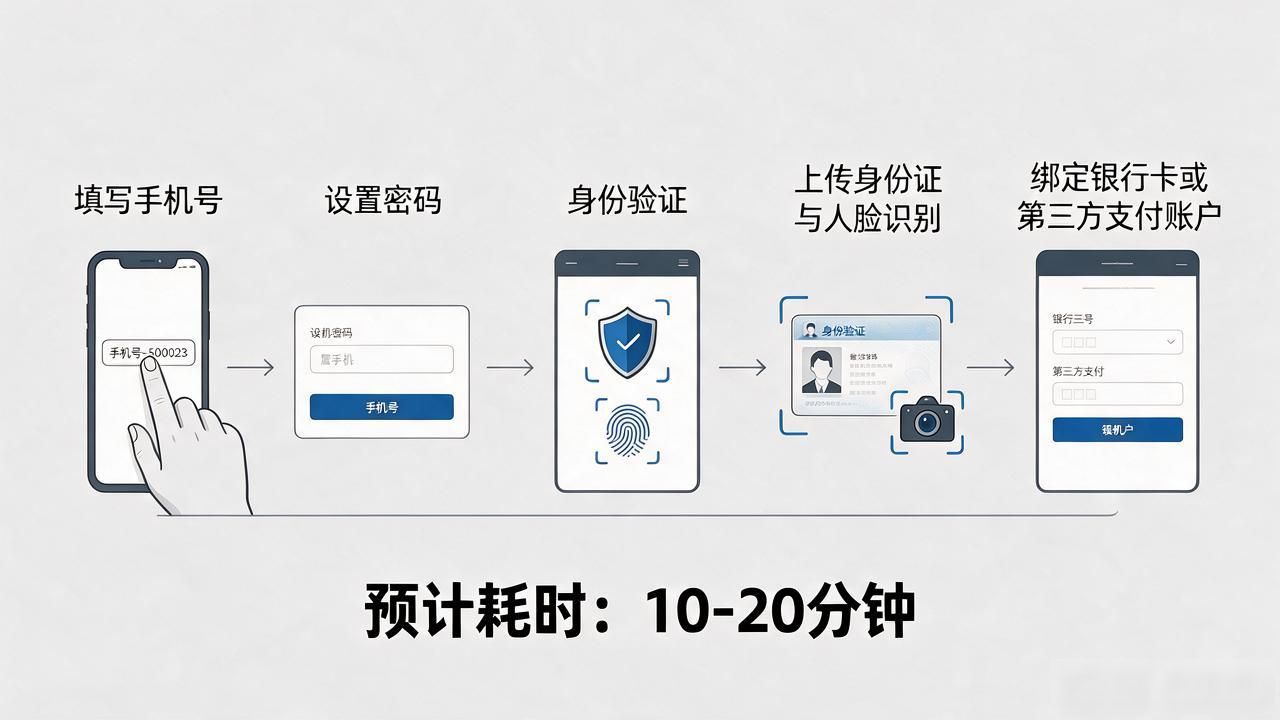 20万数字货币注册攻略：新手如何快速开户
