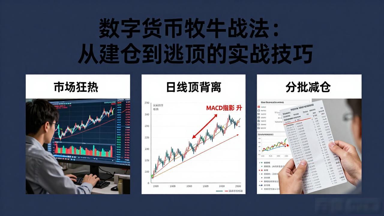 数字货币牧牛战法：从建仓到逃顶的实战技巧