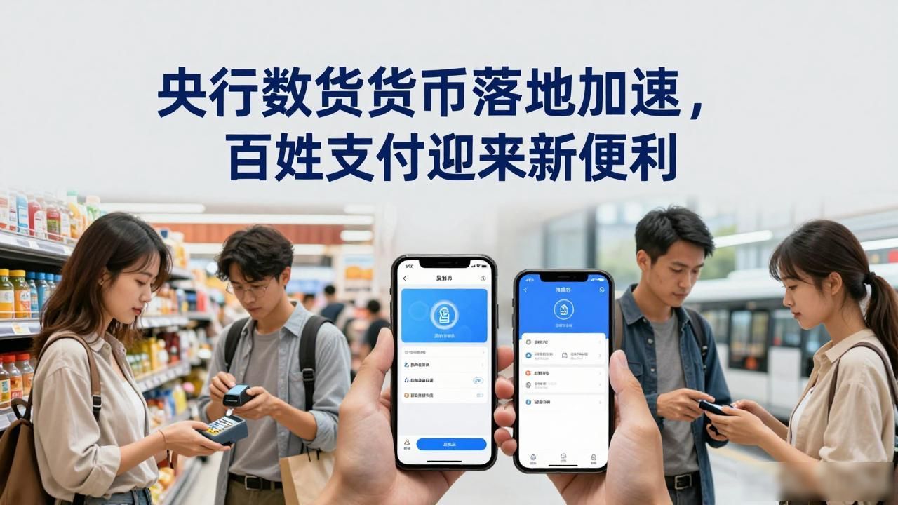 央行数字货币落地加速，百姓支付迎来新便利