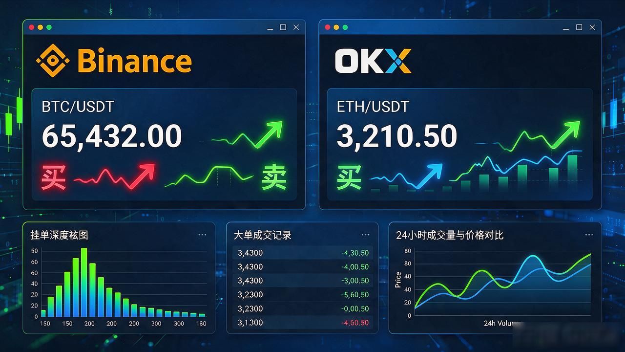 数字货币走势在哪看？我一般就盯这几个地方