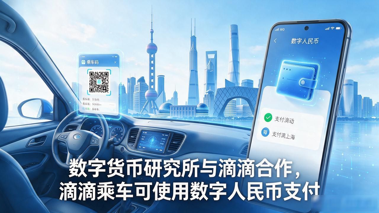 数字货币研究所与滴滴_滴滴数字人民币支付_数字人民币出行试点